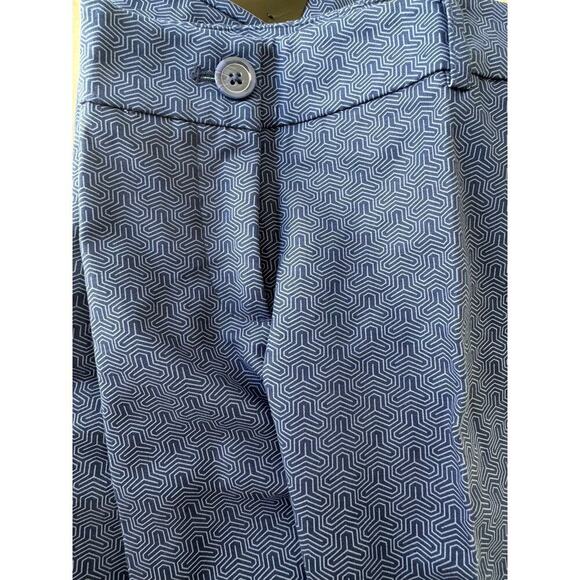 Hilary Radley Blue Capri Pants Slim Leg Size 8 NWT - Picture 6 of 8